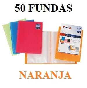 CARPETA FUNDAS PERSONALIZABLE STUDIO 50 FUNDAS