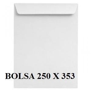 BOLSA 250X353 B4 SILICONA BLANCO 100 GR CAJA DE 250