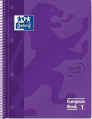 CUADERNO OXFORD A4 MICRO PASTELT. EXTRADURA 5X5 120H SOFT TOUCH